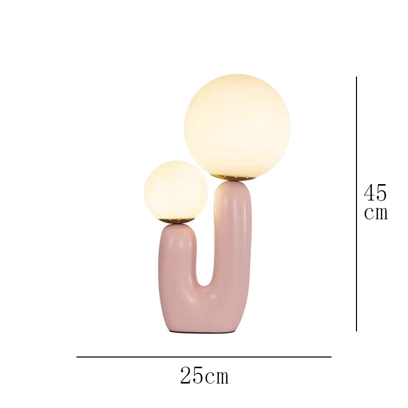Modern Pink Table Lamp